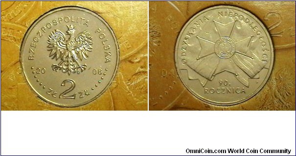 Poland 2008 2 Zylote Historical Ann. (90th Ann. of Regaining Independence) 