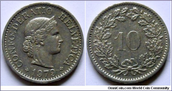 10 rappen.
1979