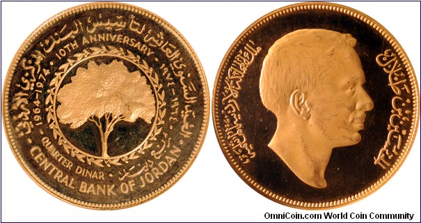 1/4 Dinar, gold