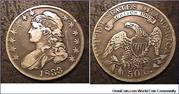 Bust Half Dollar,
O-103a