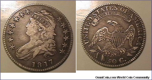 Cap Bust Half Dollar
O-105a (R-4)