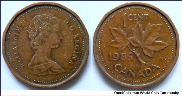 1 cent.
1985