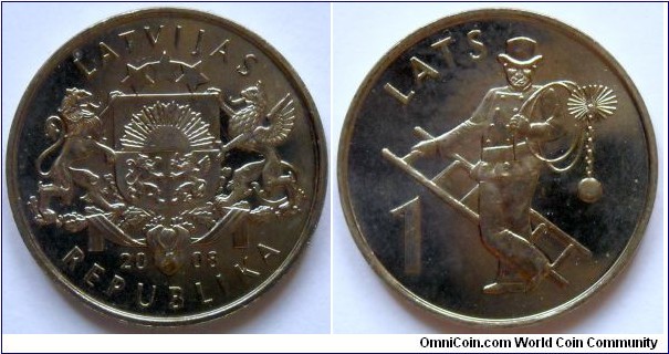 1 lats.
2008 