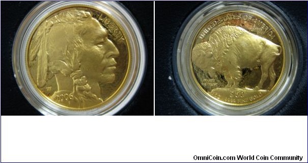 2006 $50 Buffalo Proof 