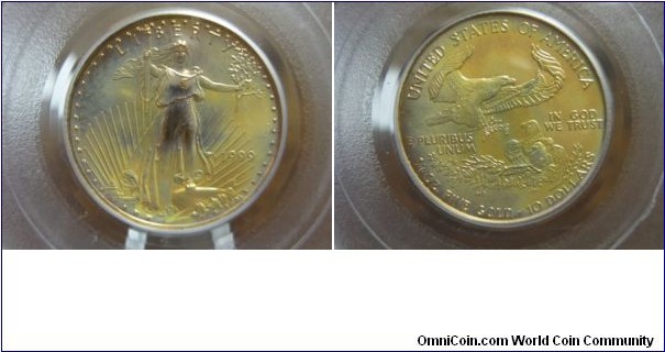 1999 $10 Eagle