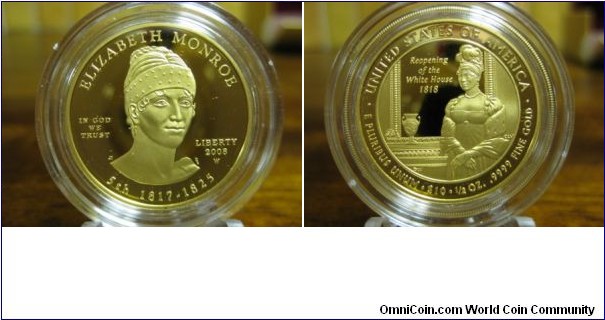 2008 Elizabeth Monroe Proof