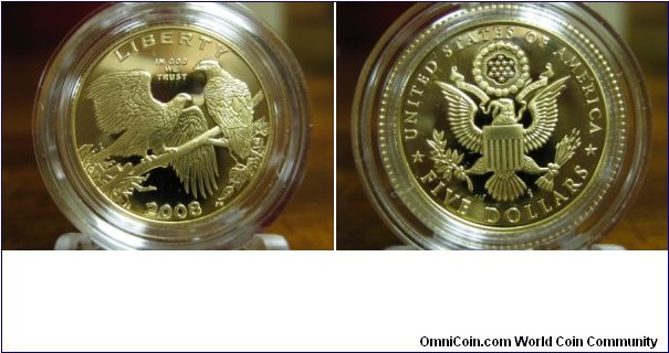 2008 $5 Bald Eagle Proof