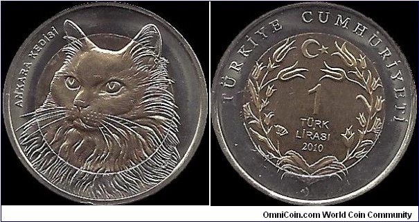 1 Turkish Lira 2010, Turkish Angora