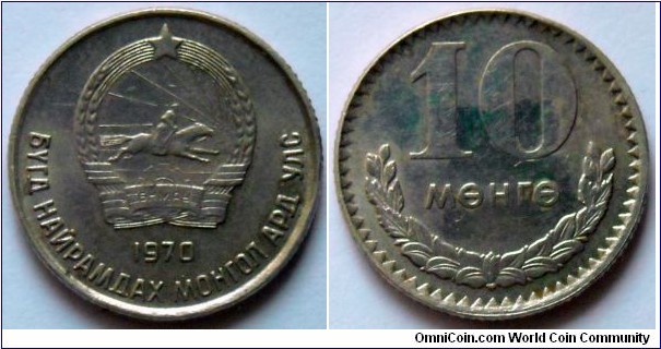 10 mongo.
1970
