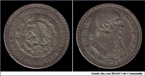 1957 1 Peso