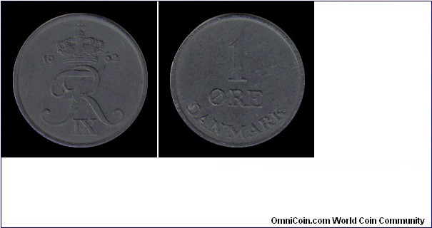 1962C(h)S 1 Øre