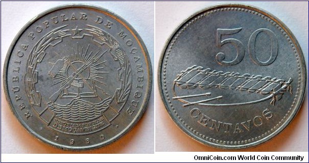 50 centavos.
1980