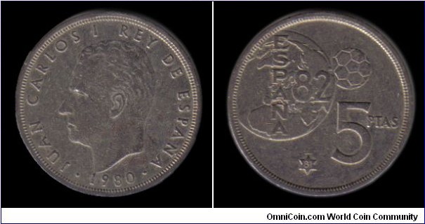 1980(81) 5 Pesetas