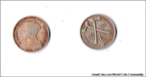 6 PENCE.SOUTHERN RHODESIA