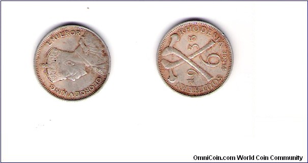 6 PENCE.SOUTHERN RHODESIA