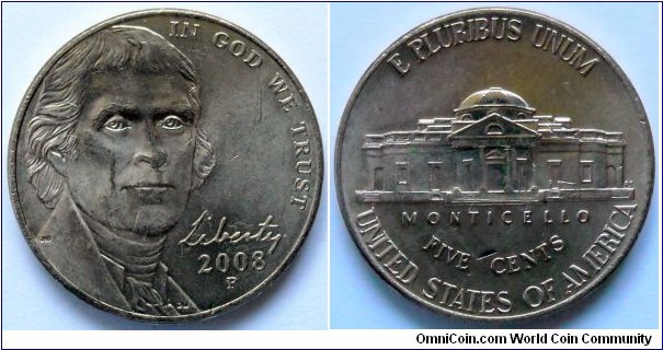 5 cents.
2008 (P)