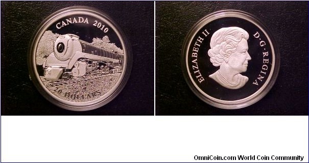 The latest addition to my trains on coins collection, a lovely Canadian Pacific locomotive from our friends north of the border!