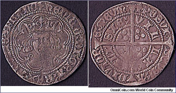 England N.D. (1422-27) 1 Groat.

Calais Mint.