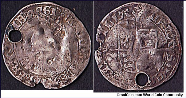 England N.D. (1553) 1 Groat.