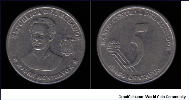 2000 5 Centavos