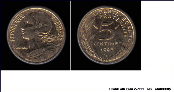 1993 5 Centimes