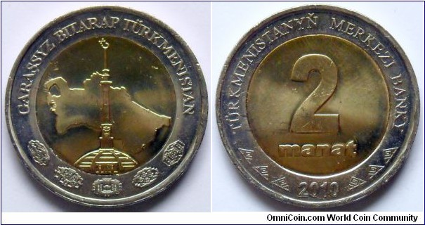 2 manat.
2010