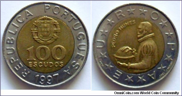 100 escudos.
1997