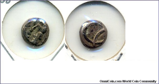 One Fanam silver, India Madras Presidency (1765-1807).