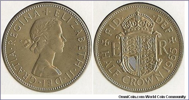 Elizabeth II. Halfcrown