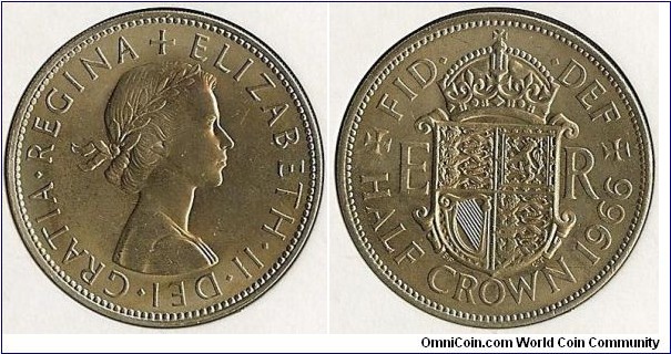 Elizabeth II. Halfcrown