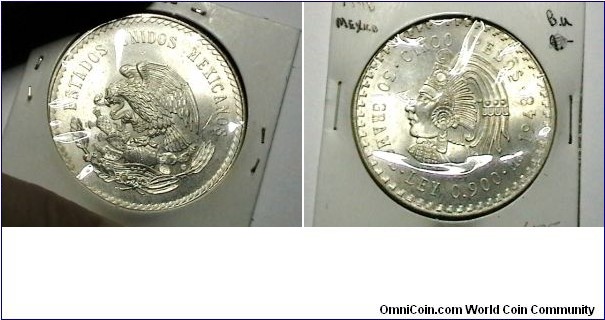Mexico 1947 5 Pesos Km# 465 