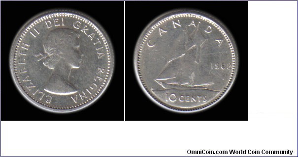 1962 10 Cents