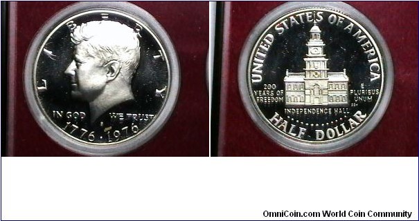 U.S. 1975 Proof Set  Kennedy Half 