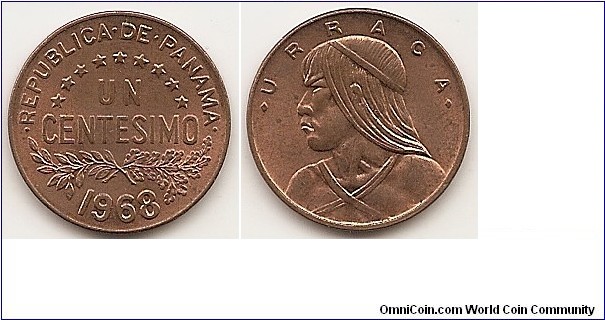 1 Centesimo
KM#22
3.1000 g., Bronze, 19.05 mm.   Obv: Written value above sprigs with stars above Obv. Leg.: Bust with headcovering left