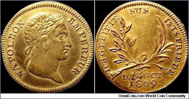 1809 Paix de Vienne, France.