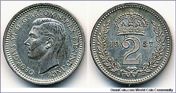 Maundy 2 Pence
