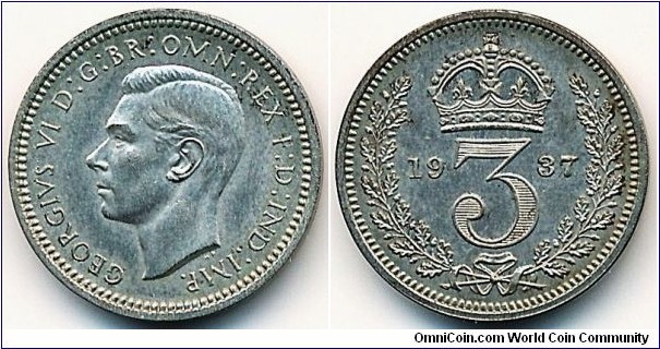 Maundy 3 Pence