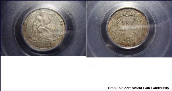 PCGS  MS62