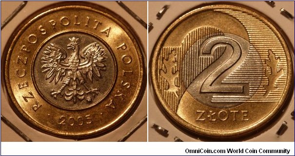 2 Zlote, Bimetal