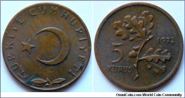 5 kurus.
1972