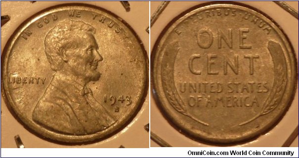 1 Cent, Steel, WWII issue 