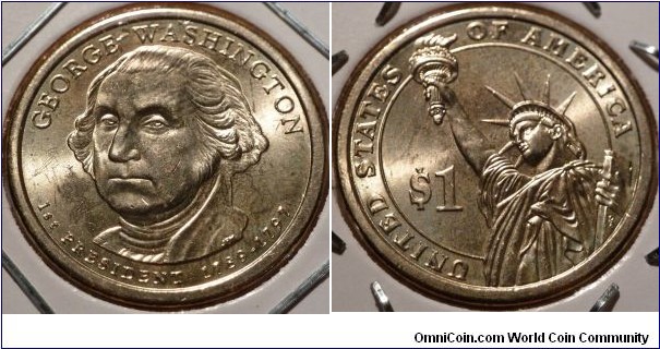 1$ Dollar, Presidential Program, G.Washington