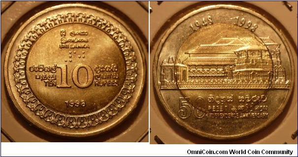 10 Rupees, Bimetal