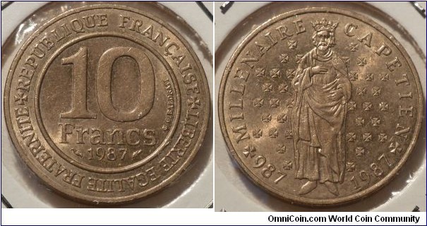 10 Francs 'Capetien'