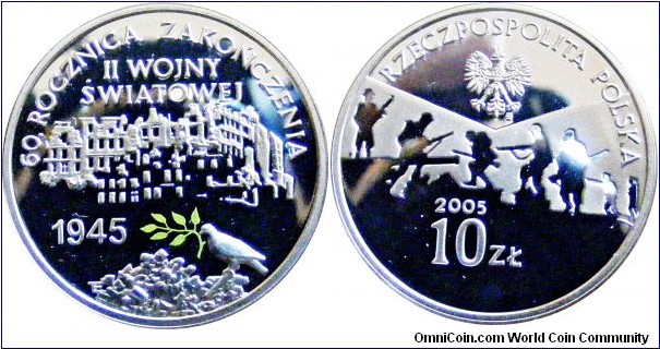 10 zł 14,14 g.,.925 Silver