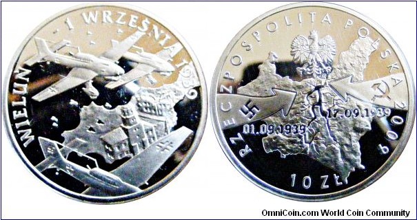 10 zł 14,14 g.,.925 Silver