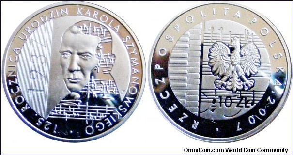 10 zł 14,14 g.,.925 Silver