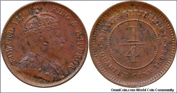 1/4 cent