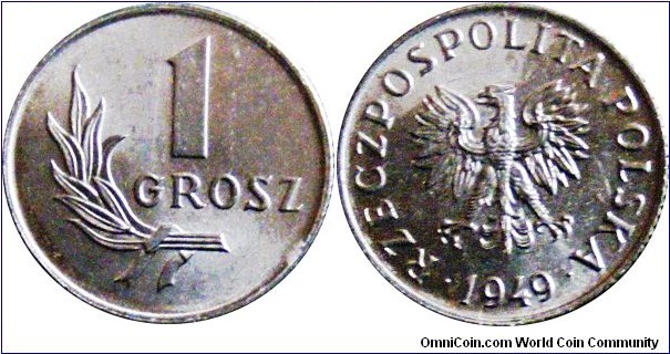 1 Grosz, Aluminium 