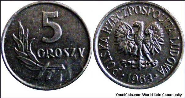 5 Groszy, Aluminium 